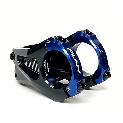 Funn Equalizer Zero Rise StemBar Clamp 31.8mm(Length 42mmBlue)-Lightly Damaged • $39.99