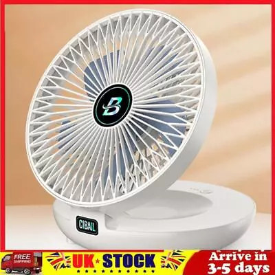 Foldable Air Cooler 1200 MAh Portable Fan Wireless Fan For Home Office Dormitory • £14.19