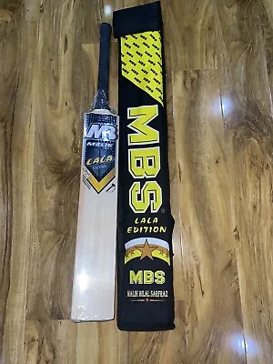 £190 • Buy MB Malik LALA Edition Cricket Bat READY To Play Machine Knocked 8 Grains