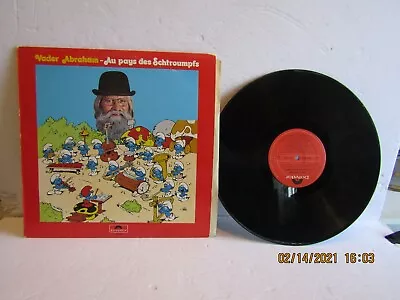 1-lp-vader Abraham-au Pays Des Schtroumpfs-polydor-2424197-cdn.1978 • $18