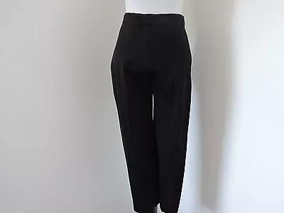 Vertigo Black Dress Mid Waist Crop Pants Sz 2 • $27.99