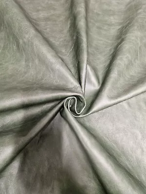 Quality Upholstery Leather. Distressed Green Full Hides Average 4.5m² 1.0mm • £90