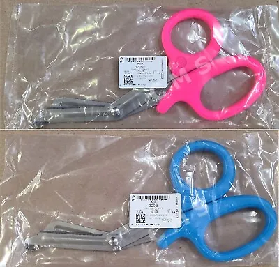 ADC MEDICUT Shears Utility Scissors ER Medical Trauma 7-1/4  Blue Neon Pink New • $5.49