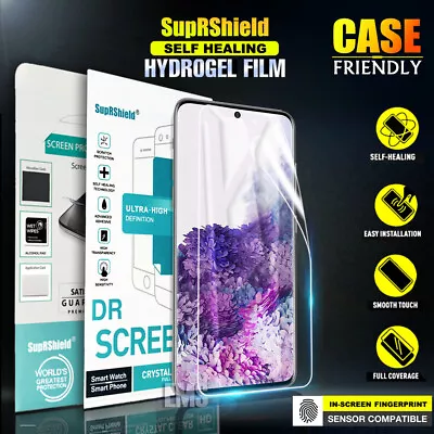 $1.50 • Buy For Samsung Galaxy S21 S20 FE Note 20 Ultra S10 Plus Hydrogel Screen Protector