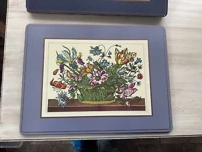 Pimpernel Floral Arrangement Placemats Made In England Cork • $12.60
