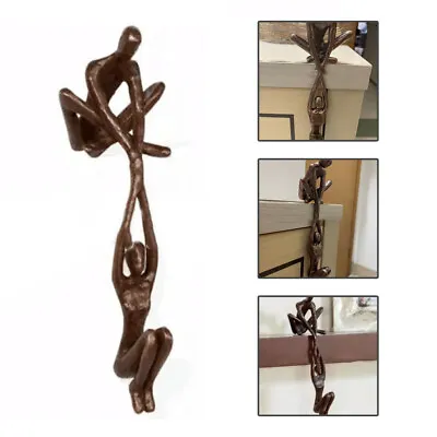 £13.02 • Buy Couple Art Dancing Sculpture Statue Abstract Ornament Figurine Office Home Decor