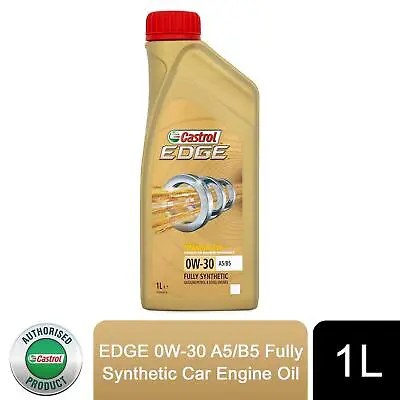 £14.39 • Buy Castrol Edge 0W-30 A5/B5 Car Engine Oil Fully Synthetic, 1 Litre