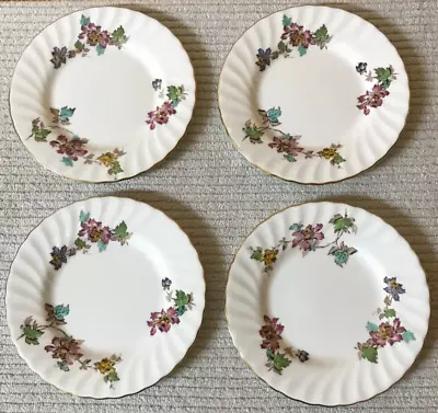 Lot Set Of 4 MINTON VERMONT S365 Made In England 6 1/4  Appetizer PLATES • $8.99