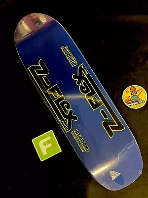 RARE Z-Flex Jay Adams Classic Blue Shaped Skateboard Deck Dogtown • $229.99