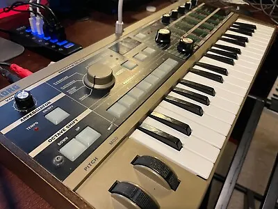 Korg MICROKORG 37 Keys Analog Modeling Synthesizer/Vocoder (Brown) • $350