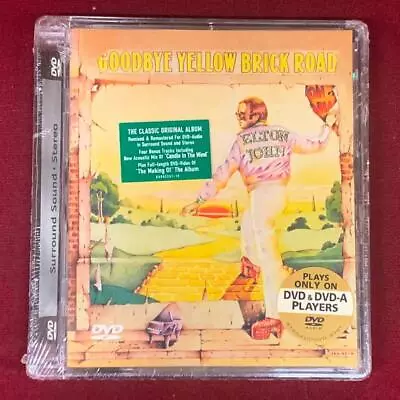 Elton John ~ Goodbye Yellow Brick Road (DVD Audio 2004 2-Disc Set) New Sealed • $129.99