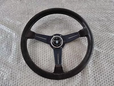 VINTAGE NARDI  STEERING WHEEL  SUEDE BENZ SL BMW VOLK AE86 KE70 Volk Swagen • $229