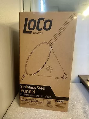 Loco Stainless Steel Funnel- Large NEW IN BOX • $22.99