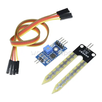 Hygrometer Soil Moisture Sensor Corrosion Resistant Plant Watering For Arduino • $1.79