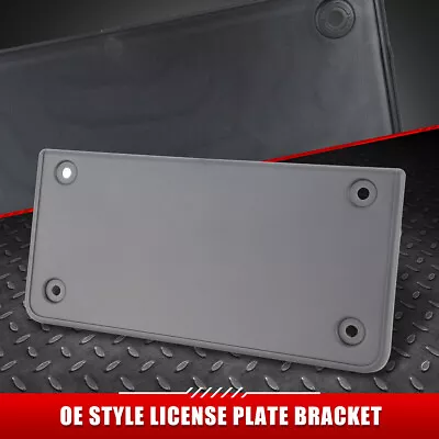 For 18-20 Vw Atlas Front Bumper License Plate Mounting Bracket Kit Tag Holder • $21.88