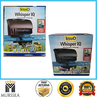 Tetra Whisper IQ Power Filter With Stay Clean Technology 20 And 30 Gallon New • $23.95