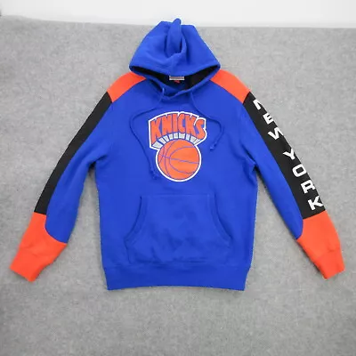 Mitchell & Ness Mens Hoodie Small New York Knicks Hardwood Classics  • $27.49