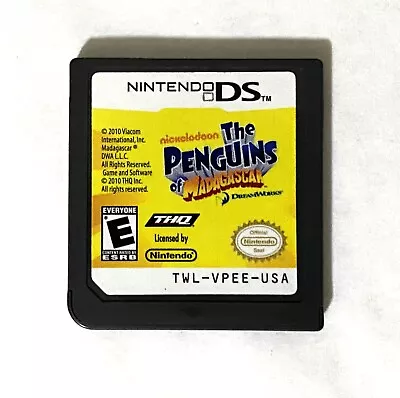 The Penguins Of Madagascar (Nintendo DS) Cartridge Only - Tested • $5.95