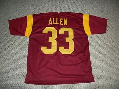 MARCUS ALLEN Unsigned Custom College Red Sewn New Football Jersey Sizes S-3XL • $38.05