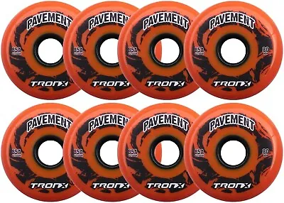 TronX Outdoor Pavement Asphalt Hilo 4-76MM/4-80MM 85A Roller Hockey Wheels • $36.99