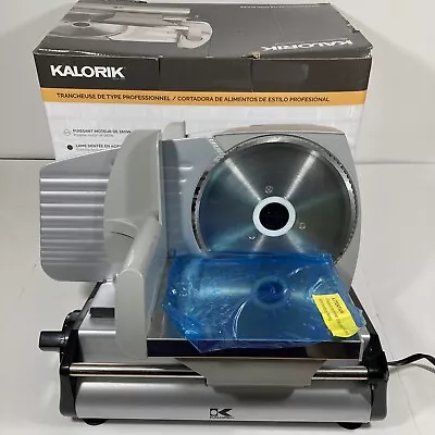 Kalorik Professional Style Food Slicer AS 40763 S New Open Box • $59.99