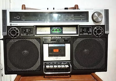 Rare JVC RC-838 VICTOR BOOMBOX WORKING. Watch Videos • $300