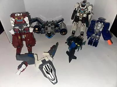 Lot Of Transformers Cybertron VECTOR PRIME & Parts And Pieces Figures Lot Assort • $18.88