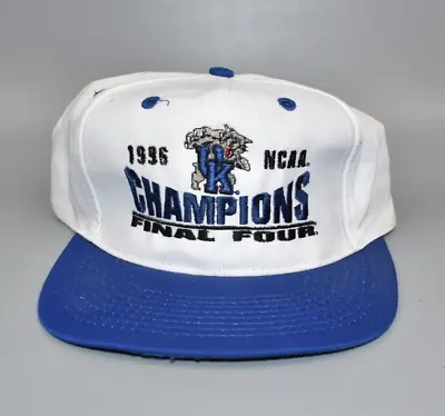 Kentucky Wildcats 1996 NCAA Final Four Champions Logo 7 Vintage Snapback Cap Hat • $69.95