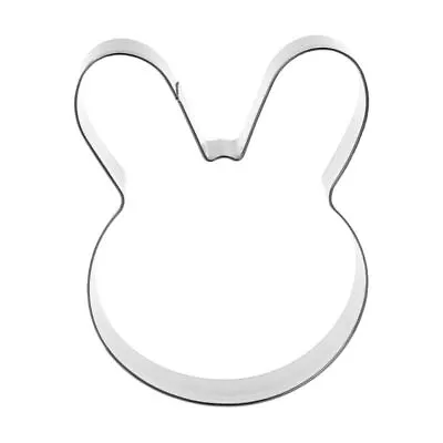 Easter Rabbit Bunny For Head Stainless Steel Cookie Cutter Cake Baking Chocolate • £3.22