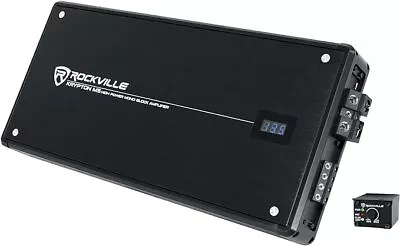 Rockville Krypton-M5 8000 Watt Peak / 2000w RMS Mono 1 Ohm Car Amplifier Amp • $1588.98