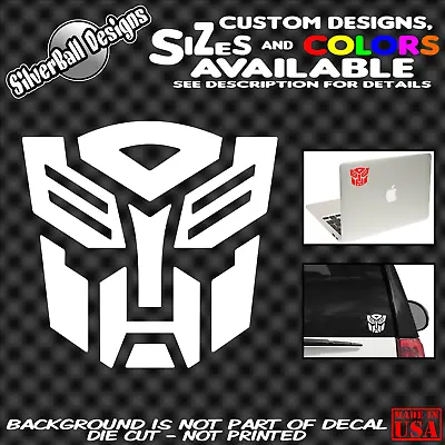 Transformers Autobot Custom Vinyl Decal Car Truck Window Laptop Sticker JDM • $3.49