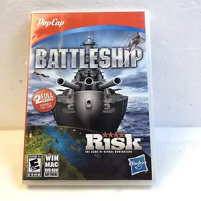 Battleship Risk 2 Full Games Win Mac 2012 Electronic Arts EA Pop Hasbro Dvdrom • $5.77