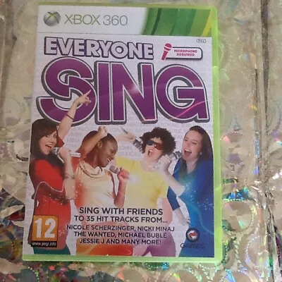 Everyone Sing Xbox 360 Singing Karaoke Game Free Post (buy Now ) (same Day Post) • £9.99