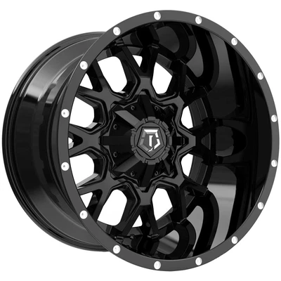 $1390 • Buy 5-TIS 549B 18x9 5x4.5 /5x5  -12mm Gloss Black Wheels Rims 18  Inch