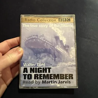 A Night To Remember Walter Lord - True Story Of The Titanic BBC Cassette Tape • £0.99