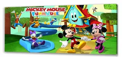 Mickey Mouse Funhouse Long   Canvas Picture • £15.99