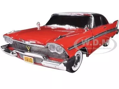 Issues 1958 PLYMOUTH FURY CHRISTINE NIGHT VERSION RED 1/18 AUTO WORLD AWSS102 • $28