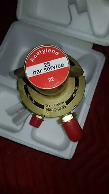 Acetylene Regulator Multi-stage  Saffire Series 3  New • £15.50