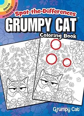 £2.63 • Buy Spot-the-Differences Grumpy Cat Coloring Book (Little Activity B