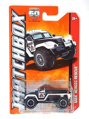 Road Raider (Police) (MBX Heroic Rescue)(2012)(Matchbox) #113/120 • $2.49