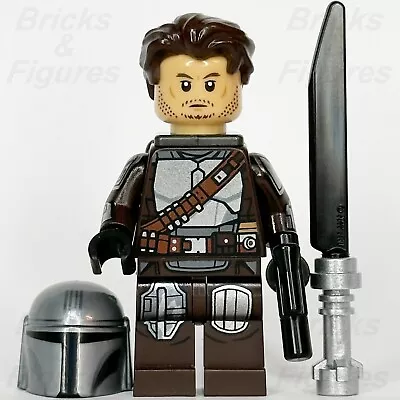 LEGO® Star Wars Din Djarin Minifigure The Mandalorian Darksaber 75361 Sw1258 • $27.99