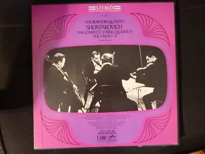 Shostakovich The Complete String Quartets Vol.1 The Borodin Quartet 3 LP • $24.99