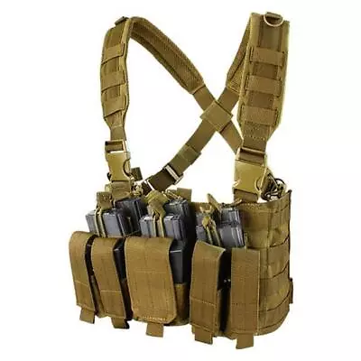 Condor MCR5 Recon MOLLE Airsoft Chest Rig Adjustable Tactical Modular Vest • $41.95