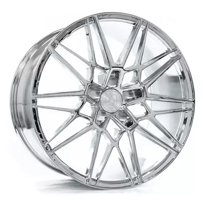 20 Inch 20x9 Axe CF1 CHROME Wheels Rims 5x130 +45 • $1980