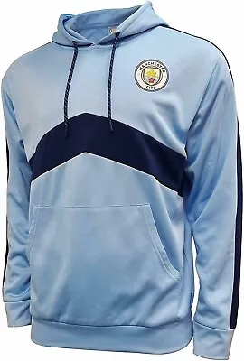 Manchester City F.C. Fleece Jacket Sweatshirt Official Soccer Hoodie XL • $34.99