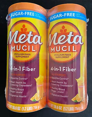 Metamucil MultiHealth Fiber Sugar Free 260 Doses NEW! Free Shipping! • $47.90