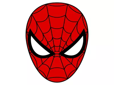 SPIDER MAN HEAD  Edible Cake  Topper Icing • £4.49