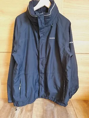 Craghoppers Gore-Tex Black Zipped Hooded Jacket Uk L EU 54 • £38