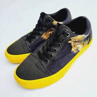 VANS X National Geographic 'Photo Ark' Old Skool Lace-up Shoe - Size M4/W5.5 • $27.99