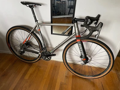 $3000 • Buy 56cm Niner RLT Steel Gravel Bike Sram Rival 2x Hydraulic Disc Brakes
